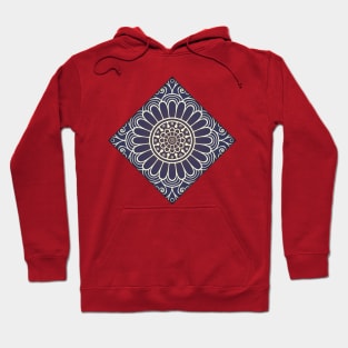 Vintage Marrakesh Mosaic, Moroccan Tiles Hoodie